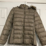Michael Michael kors packable down fill puffer jacket womens small faux fur Photo 0