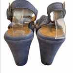 Sundance Catalog Melissa Suede Cut Out Wedge Sandal Photo 6
