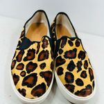 J.Crew  Animal Print Slip-On Sneakers size 10 Photo 2