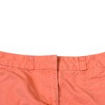 Old Navy Women Salmon Chino Shorts Casual Fit Solid Mid-Rise 100% Cotton Size 1 Photo 1