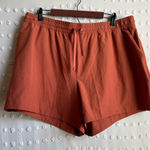 Patagonia NWT  Women’s Fleethwith Shorts 5” Sz XL‎ Burnt Orange Photo 0