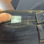 J Brand  Women’s Wide Leg Flare‎ Jeans Black W/ Contrasting Stitching Size 27 Photo 3