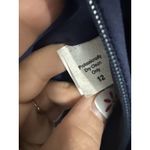 Vintage William Pearson Dress Womens 12 Long Sleeve Asymmetrical USA 90s Blue Photo 6