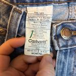 Carhartt Jeans Women's Size 8 Straight Leg Outdoor Denim Photo 2