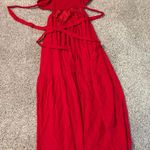Altar'd State  Red Maxi Dress Photo 3
