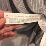 ZARA  W‎ Collection Women's Gray Top Geometric Metallic Detail Large Boho Photo 5