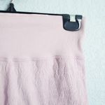 Aerie OFFLINE by  Pink Floral Embossed Biker Shorts Photo 2