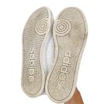 Adidas VS Advantage White Silver Sneakers Sz 7.5 Photo 5