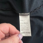 James Perse Dropped Waist Blouson Tank Dress Black Size 4 / XL Photo 9