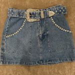Show Me Your Mumu  Denim Mini Skirt Photo 1
