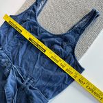 American Eagle  Dark Blue Denim Belted Mini Dress or Jumper Size Large Photo 10
