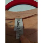 Tultex Sunflower Graphic Peach T-Shirt By M Photo 1