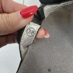 Alegria  Sz 38 8 8.5 Sandals Hul-101 Black Leather Flower Concho Women’s Comfort Photo 1