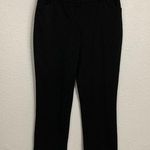 Maurice's  Solid Black Dress Pants Office Career Wear Size 4 Short Photo 0