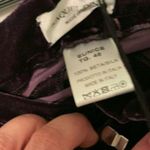 Raquel Diniz silk velvet flared pants Purple size 12 Photo 7