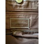 Canyon River Blues Vtg 90s 00s Vegan Leather Hobo Bag Patchwork Handbag Tote Boho Festival Photo 4