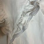 Saylor  Cream Ruffled Blouse Photo 1