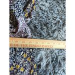 Jolt  Blouse Womens Large 3/4 Sleeve Off The Shoulder Chevron Floral Purple Blue. Photo 4