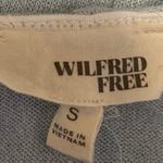 Aritzia  Wilfred Blue Sleeveless Pull On Jersey Swing Midi Shift Tank Dress Sz S Photo 6