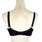 Lanny mode Unpadded underwired Bra Size 36E Black European Bra Lace Retro Photo 7