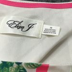 Eliza J  Rose Floral Garden Party Border Print Shift Dress Size 10 Medium M Photo 8