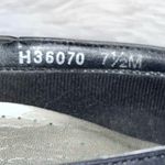 ROS HOMMERSON H36070 Womens Black Leather Snakeskin Wedge Dress Mules Shoes 7.5M Size 7.5 Photo 10