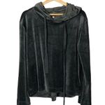 Red Dress Boutique Boutique LaJu Los Angeles Gray Velour Track Suit Pullover Hoodie S Photo 0