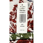 MSK WOMENS FLORAL IVORY MULTI JEWEL TONES SLEEVELESS WOMENS SHEATH DRESS MEDIUM Photo 4