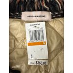 Aldo Martins Jacket Tweed Fringe Knit Cropped Brown S Small Photo 6