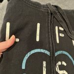 Life is Good  Hooded Jacket Size XXL Black Full Zip Sweatshirt Pockets Women's Photo 8