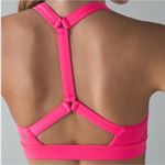 Lululemon  Pack It In Bra Neon Pink Size 8 Photo 4