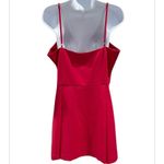 Gianni Bini  GB Pink Salmon Mini Pleated Dress Spaghetti Straps Large Hoco Party‎ Photo 2