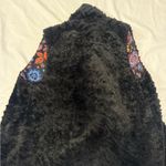 cupio  Black Teddy vest , with Floral Lining Photo 4