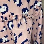 Juicy Couture Women's Pink Animal Print Blouse Size S Photo 2