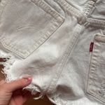 Levi's White Levi 501 Jean shorts Photo 2