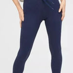 Aerie NWT OFFLINE by  Ribbed Drawcord Hi Rise 7/8 Legging Royal Navy Size Small Photo 0