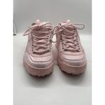 FILA Disruptor 2 Pink Patent Leather Chunky Platform Sneaker Women’s Size 9 Photo 3
