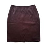 Akris dark purple pencil skirt size 14 Photo 0