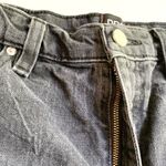 Urban Outfitters  BDG Dark Wash Gray  Girlfriend High Rise Denim Shorts Size 30 Photo 1