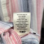 Anthropologie  Large Cloth & Stone Blue Pink White Striped Sleeveless Mini Dress Photo 15