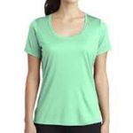 Spalding  Sports Shirt Women Medium Green activewear athletic top workout Photo 0
