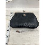 Tommy Hilfiger  Gator Crocodile Image Embossed Coin Purse‎ Wallet Makeup Earbuds Photo 5