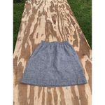 J.Crew Womens Size 0 Skirt Gray Wool Blend Red White Blue Spec Work Classic Photo 6