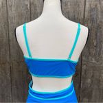 Blooming Jelly  Blue High Waisted Two Piece Bikini Swimsuit Size M Photo 5
