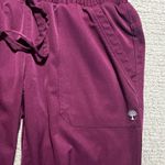 HH Works By Healing Hands Woman's XXS Maroon Scrub Pants‎ Pockets Photo 5