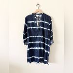 Mud Pie NWT  Tybee Cover Up in Navy & White Tie Dye Size S Photo 1