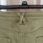 Sonoma Goods For Life Women’s 18W Olive Green Utility Capri Pants Modern Grunge Photo 2