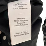 Likely  Corinne Ruffle Front Polka Dot Mini Dress Black Size 00 NWT Photo 6