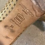 Jimmy Choo Authentic perforated leather kitten heels tan Photo 6