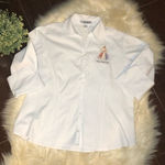 Port Authority  white 3/4 sleeve button down XL Photo 0